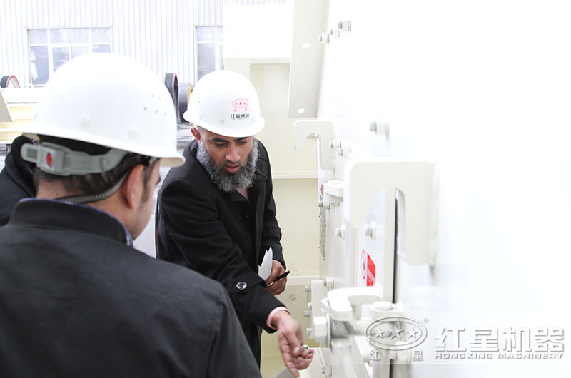 用戶來廠，實地考察反擊破設(shè)備